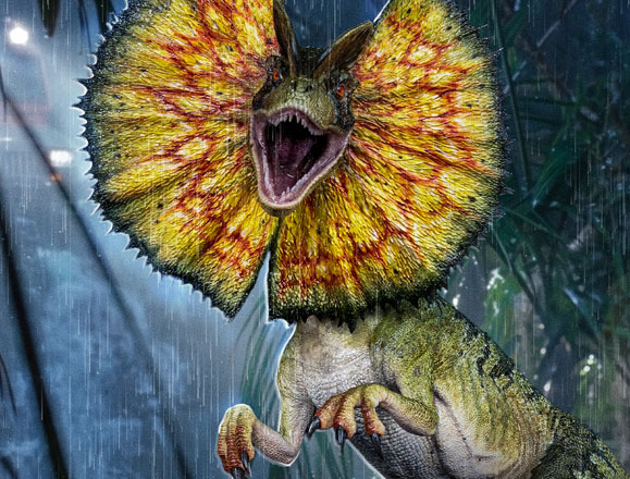 JP1 Dilophosaurus – 1/3 Scale Maquette