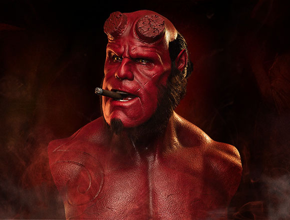 Hellboy Bust