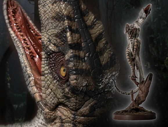 JP3 Female Velociraptor Maquette