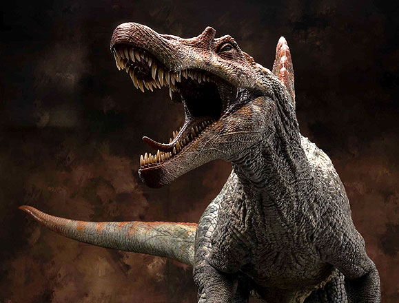 Jurassic Park III: Spinosaurus 1:12 Scale Maquette