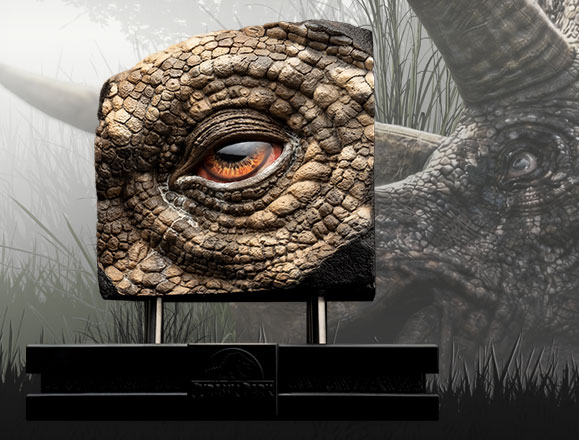 Triceratops Eye Prop Reproduction