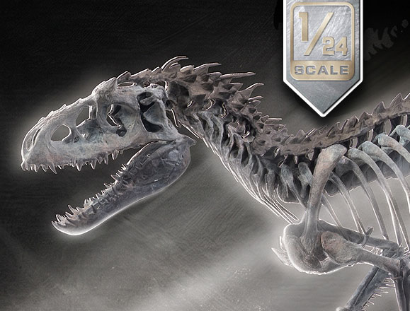 Indominus Rex Skeleton Bronze 1/24 Scale