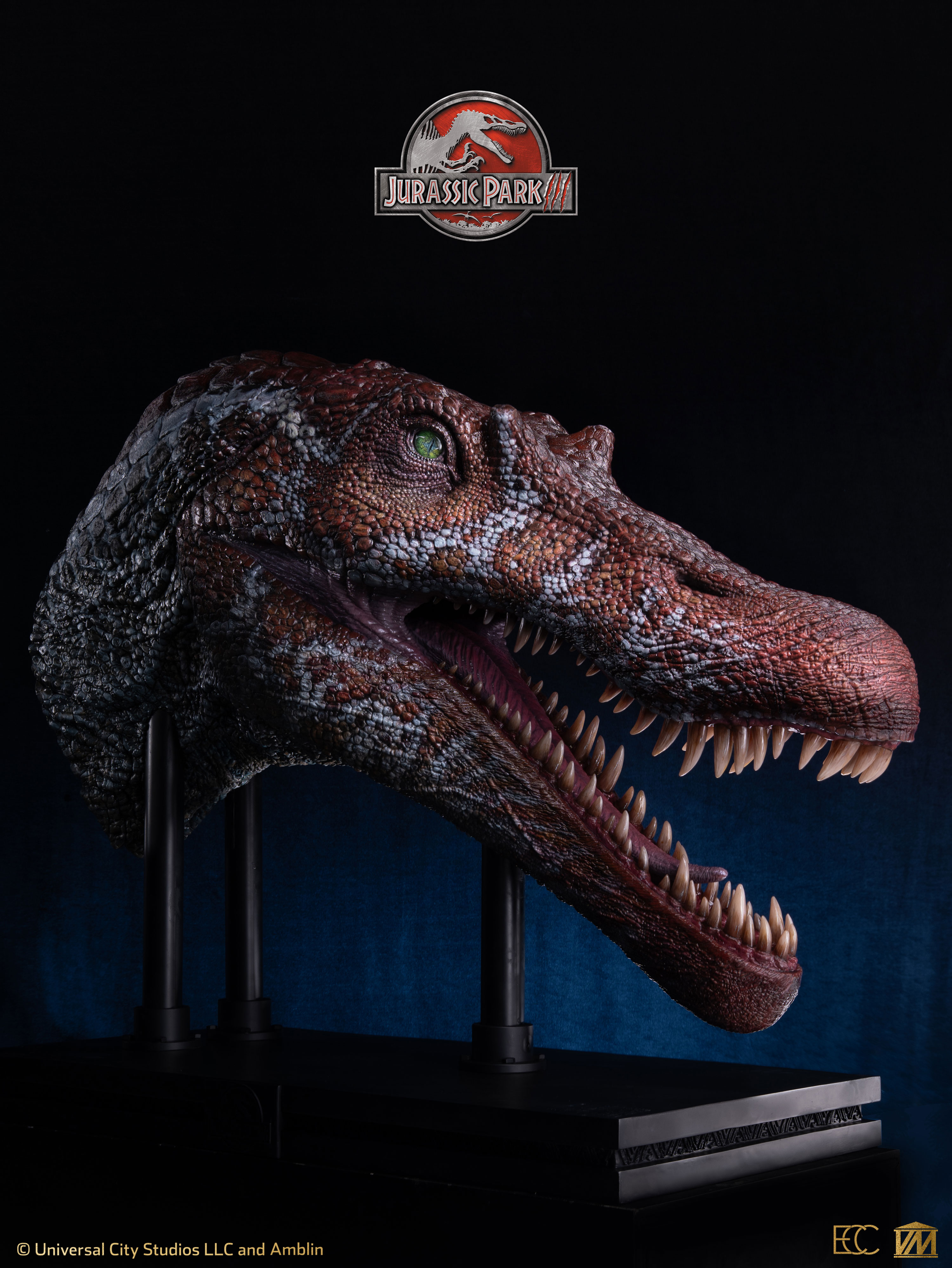 Spinosaurus Elite Scale Head Prop Reproduction