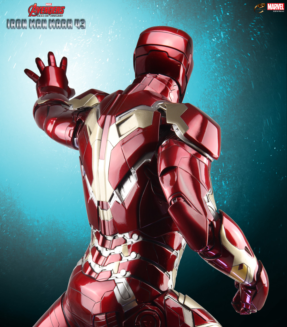 Iron Man Mark 43 Cinemaquette Bringing The Magic Of The Movies Home