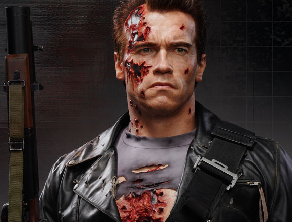 T-800 Battle Damaged (Mechanical) Life-Size Bust