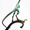 Compsognathus – 2/3 Scale Bronze