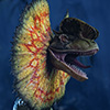 JP1 Dilophosaurus – 1/3 Scale Maquette