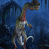 JP1 Dilophosaurus – 1/3 Scale Maquette