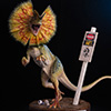 JP1 Dilophosaurus – 1/3 Scale Maquette