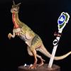 JP1 Dilophosaurus – 1/3 Scale Maquette