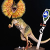 JP1 Dilophosaurus – 1/3 Scale Maquette