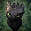 Toothless Life Size Bust