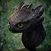 Toothless Life Size Bust