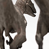 JP3 Pair of Velociraptors – 1/8 Scale Bronze