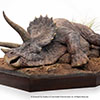 Jurassic Park Sick Triceratops – 1:8 Scale Maquette