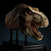 Jurassic Park Half Scale T-Rex Head Prop Reproduction