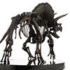 Triceratops Fossil Skeleton – 1:12 Scale Bronze