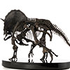 Triceratops Fossil Skeleton – 1:12 Scale Bronze