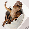 Jurassic Park: Velociraptor Egg Hatching