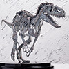 Indominus Rex Skeleton Bronze 1/24 Scale