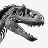 Indominus Rex Skeleton Bronze 1/24 Scale