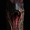 JP III: Male Alpha Velociraptor Bust