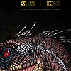 JP III: Male Alpha Velociraptor Bust