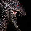 JP III: Male Alpha Velociraptor Bust