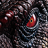 JP III: Male Alpha Velociraptor Bust