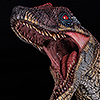 JP III: Male Alpha Velociraptor Bust