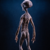 Reptilian Grey Maquette