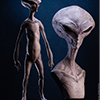 Reptilian Grey Maquette